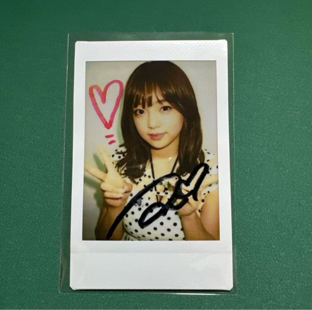 篠崎愛　サイン入りチェキ
