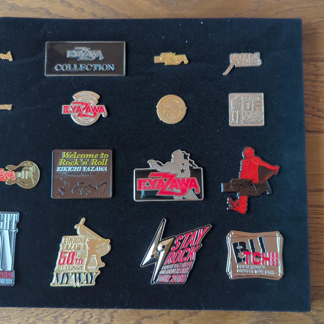 ま-ちん　矢沢永吉さん　ピンバッジ20個