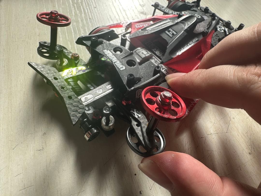 ミニ四駆　MSフレキ2台セット中古品 16日金曜まで！