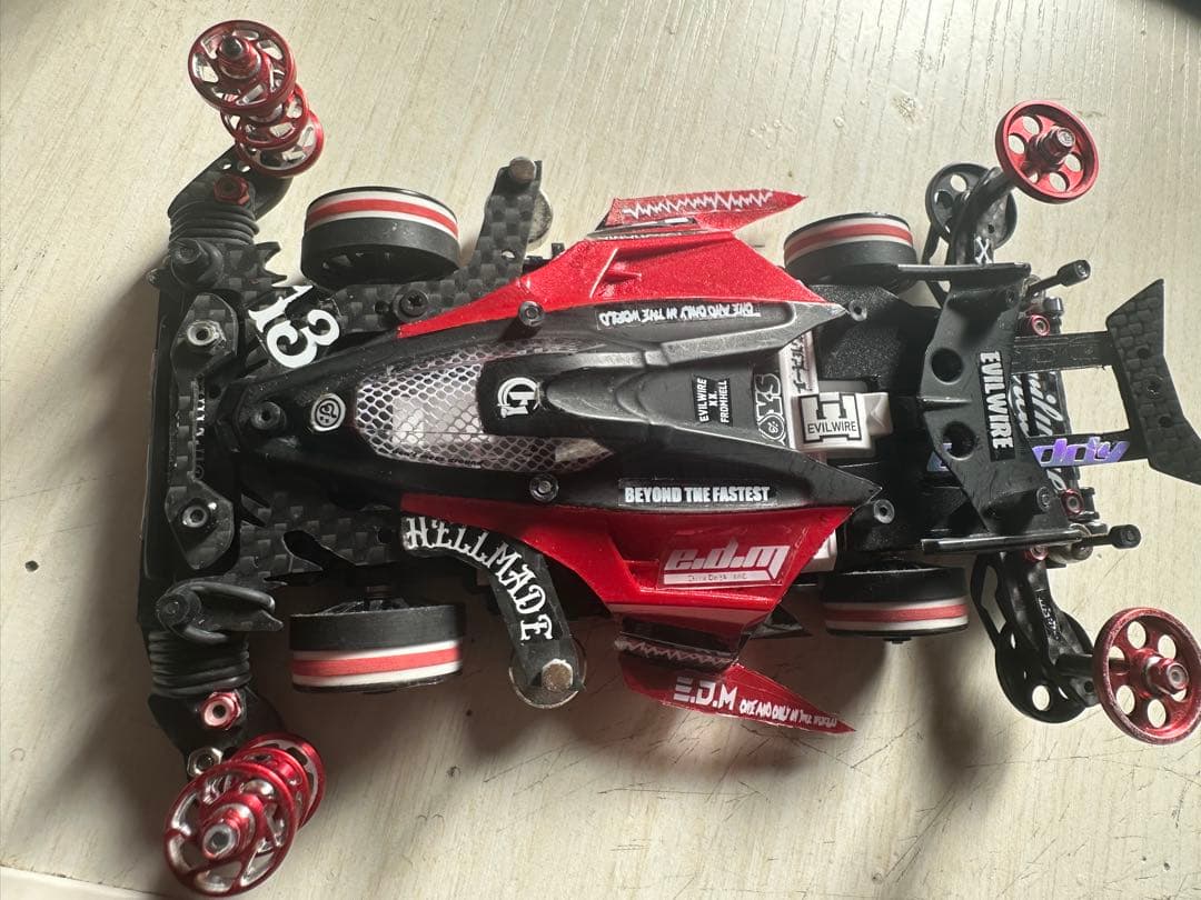 ミニ四駆　MSフレキ2台セット中古品 16日金曜まで！