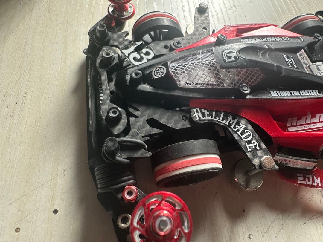 ミニ四駆　MSフレキ2台セット中古品 16日金曜まで！