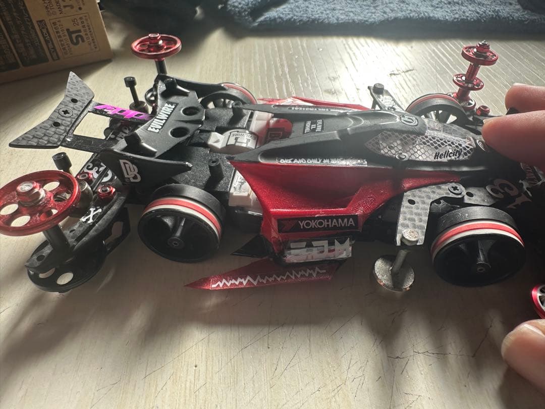 ミニ四駆　MSフレキ2台セット中古品 16日金曜まで！