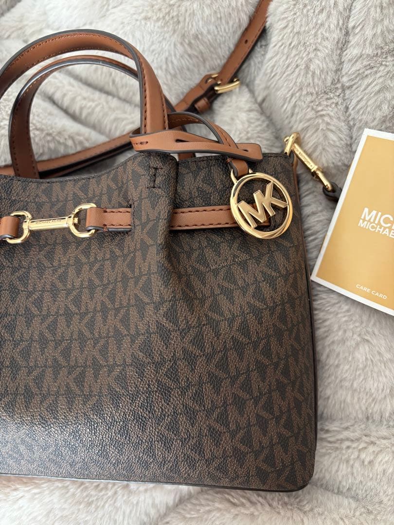 Michael Kors ブラウン ショルダーバッグ