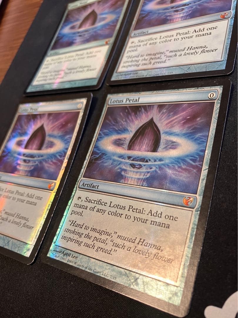 MTG【水蓮の花びら/Lotus Petal】 FTV foil 英語 4枚