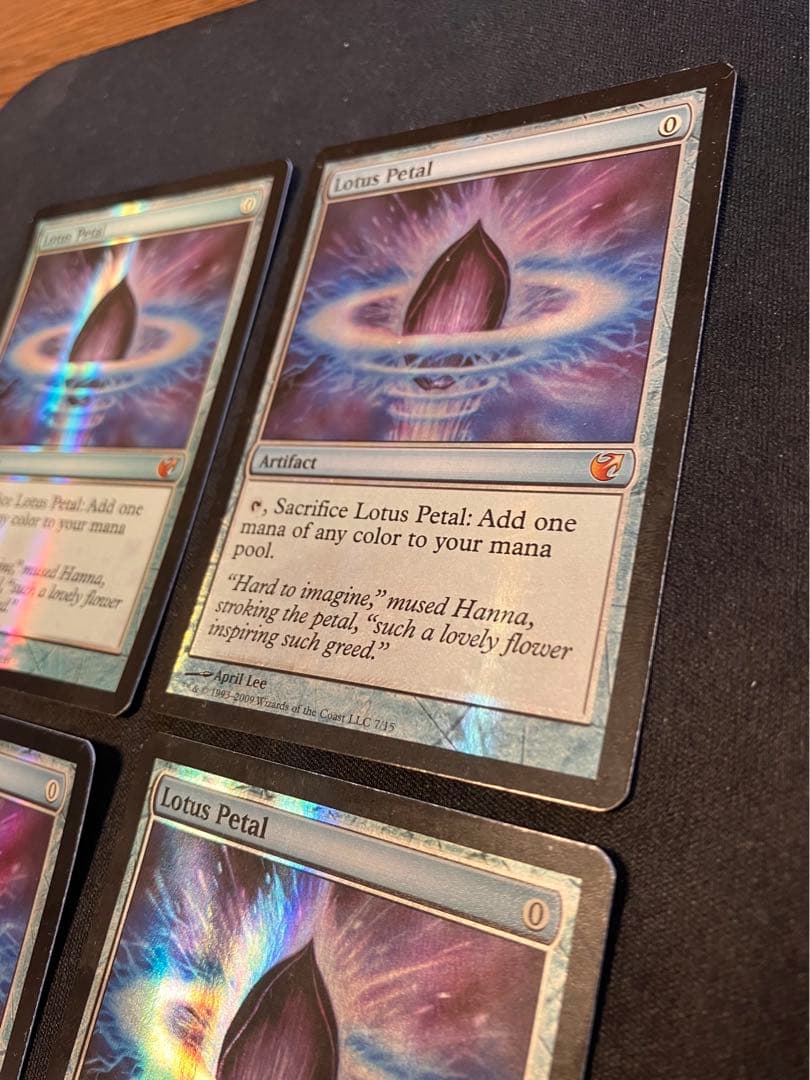 MTG【水蓮の花びら/Lotus Petal】 FTV foil 英語 4枚