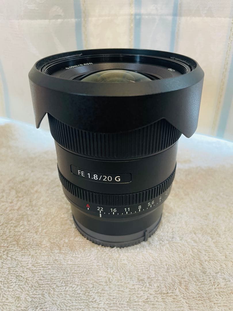 SONY FE 20mm F1.8 G レンズ