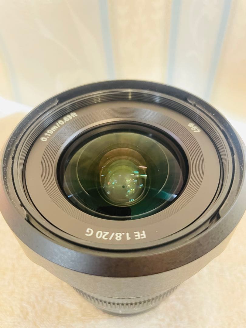 SONY FE 20mm F1.8 G レンズ