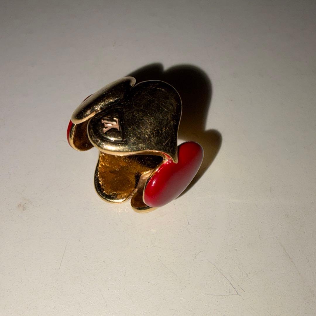 ルイヴィトン パシオン ハート ゴールド リング LOUIS VUITTON