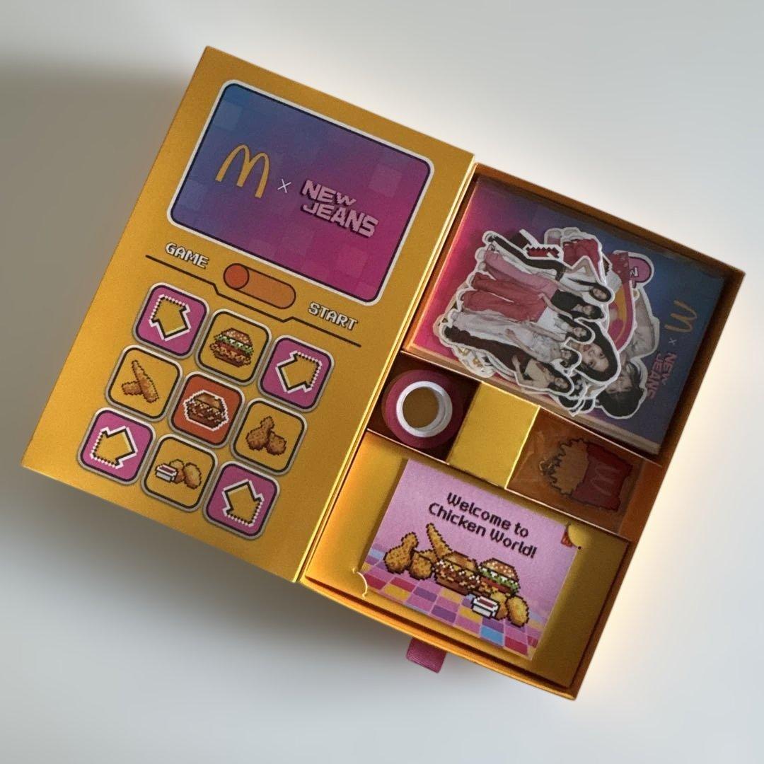 【非売品・超希少】マクドナルド × NewJeans コラボ限定 ボックス