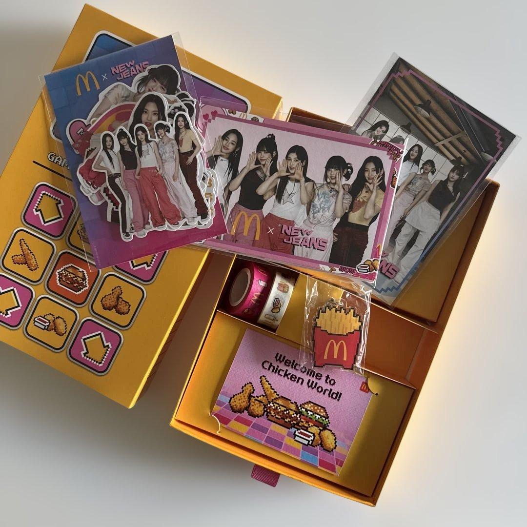 【非売品・超希少】マクドナルド × NewJeans コラボ限定 ボックス