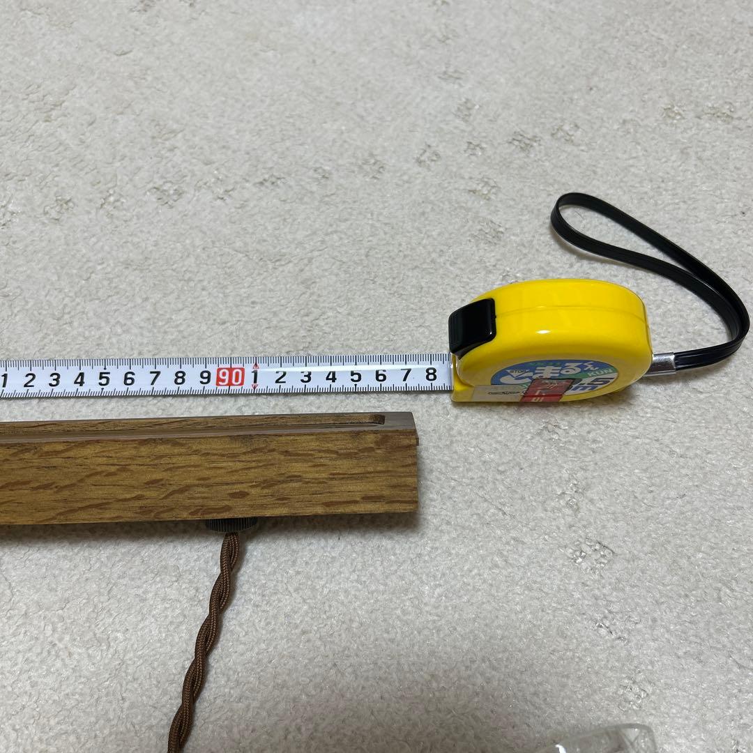 暖色灯　木製4灯シーリングライト　LED スポット