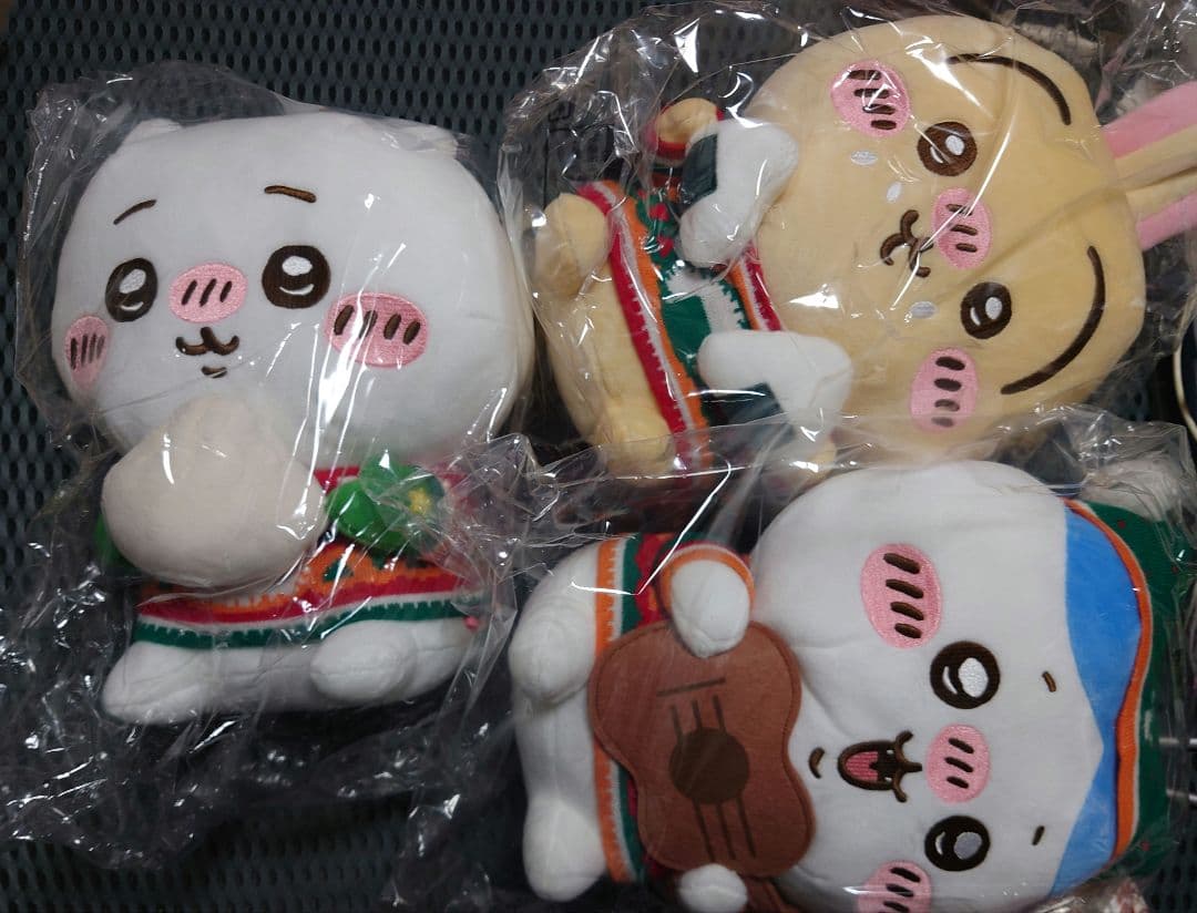 ちいかわ　ぬいぐるみ　マスコット　6点　セット②　ゾンビ　冬