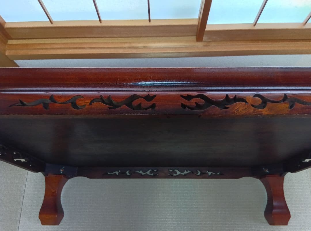 【昭和レトロ] 木製座卓