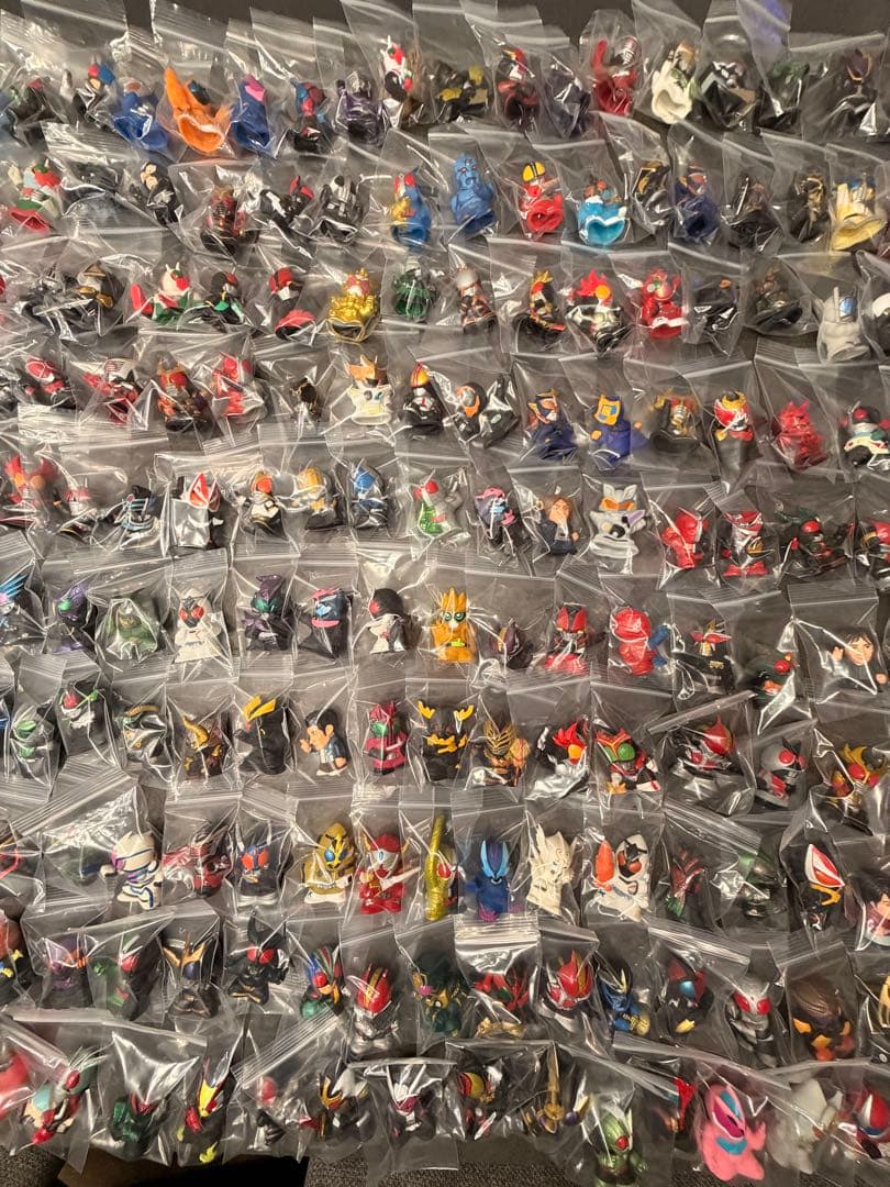 仮面ライダーキッズ 指人形 293体セット
