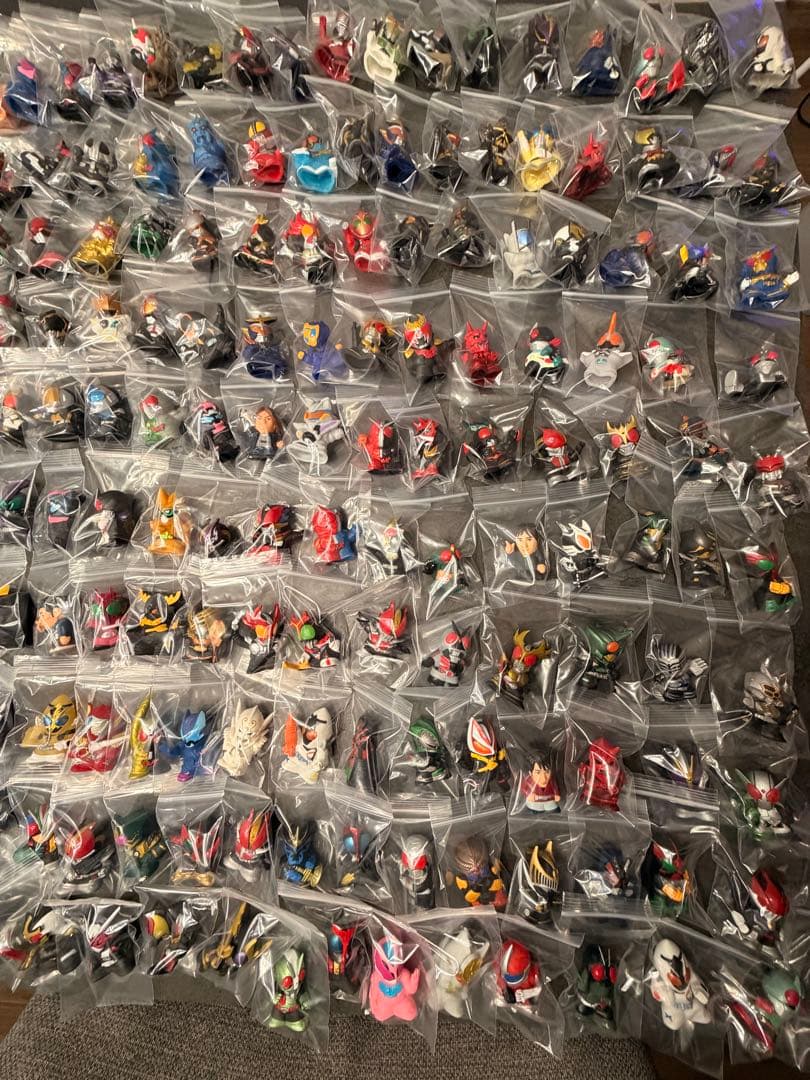 仮面ライダーキッズ 指人形 293体セット