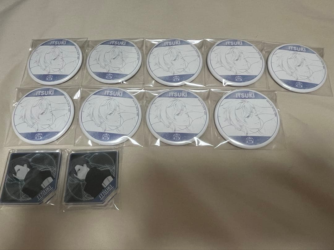 ソードアート・オンライン イツキ SAO CAFE 缶バッジ アクリルスタンド