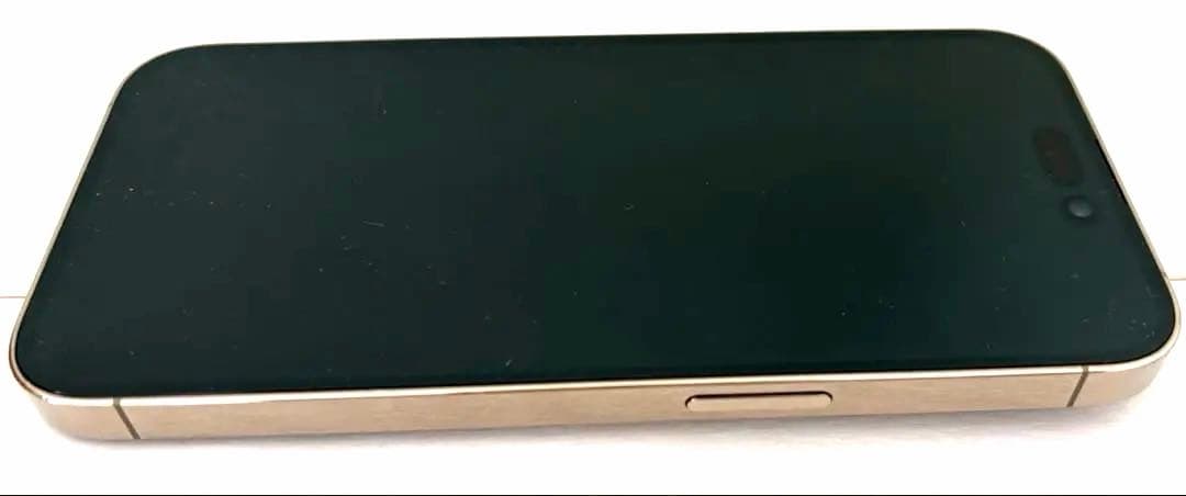 美品！iPhone14Pro 128GB ゴールド SIMフリー　箱・ケーブル付