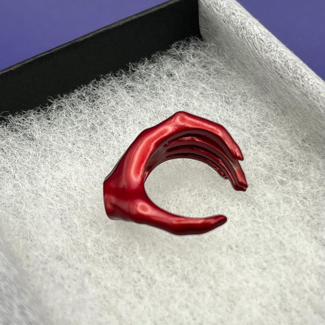 hazama 惹きずり込まれる運命のピンキーリング　red