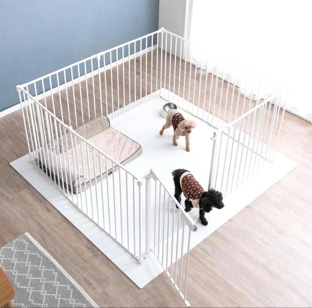 未使用品　タンスのゲン ペットサークル 151cm×151cm×74cm