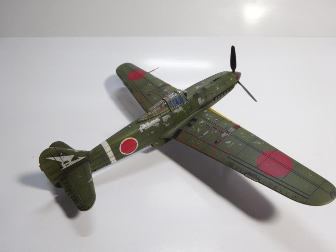 アオシマ1/72日本陸軍三式戦闘機「飛燕（涙滴風防）」完成品