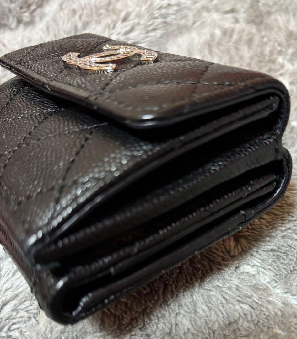 CHANEL ミニ財布 キャビアスキン コレクション限定モデル