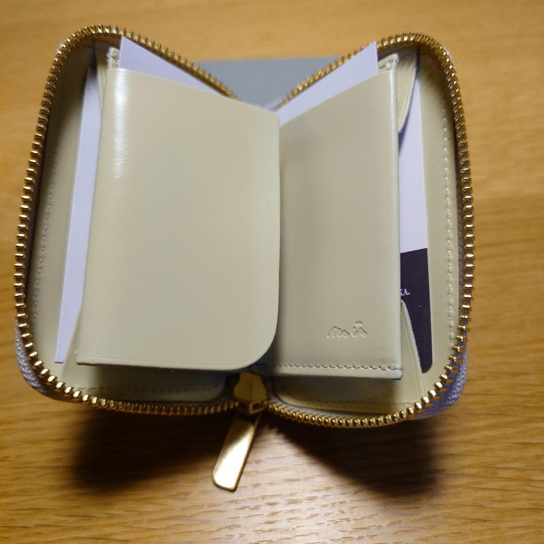 ナダヤ　コンパクト財布　ゴールド