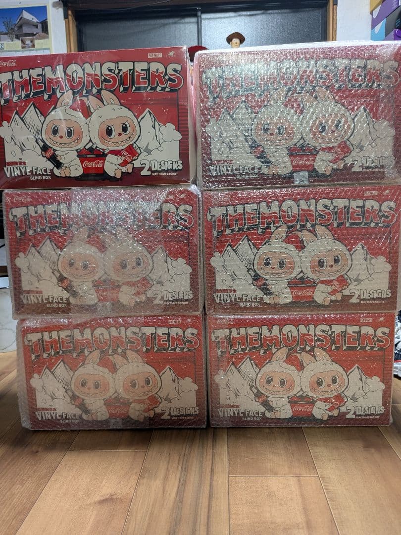 ポップマート ザ モンスターズ コカ・コーラ ぬいぐるみ　6個セット