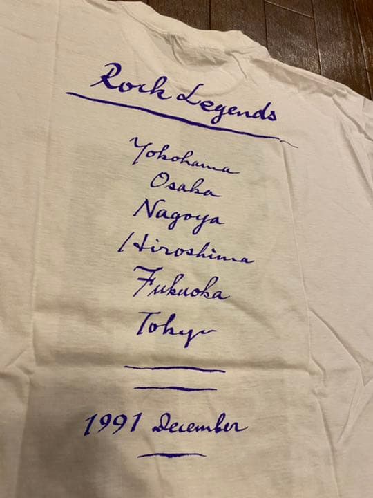 GEOGE HARRISON with ERIC CLAPTON Tシャツ L