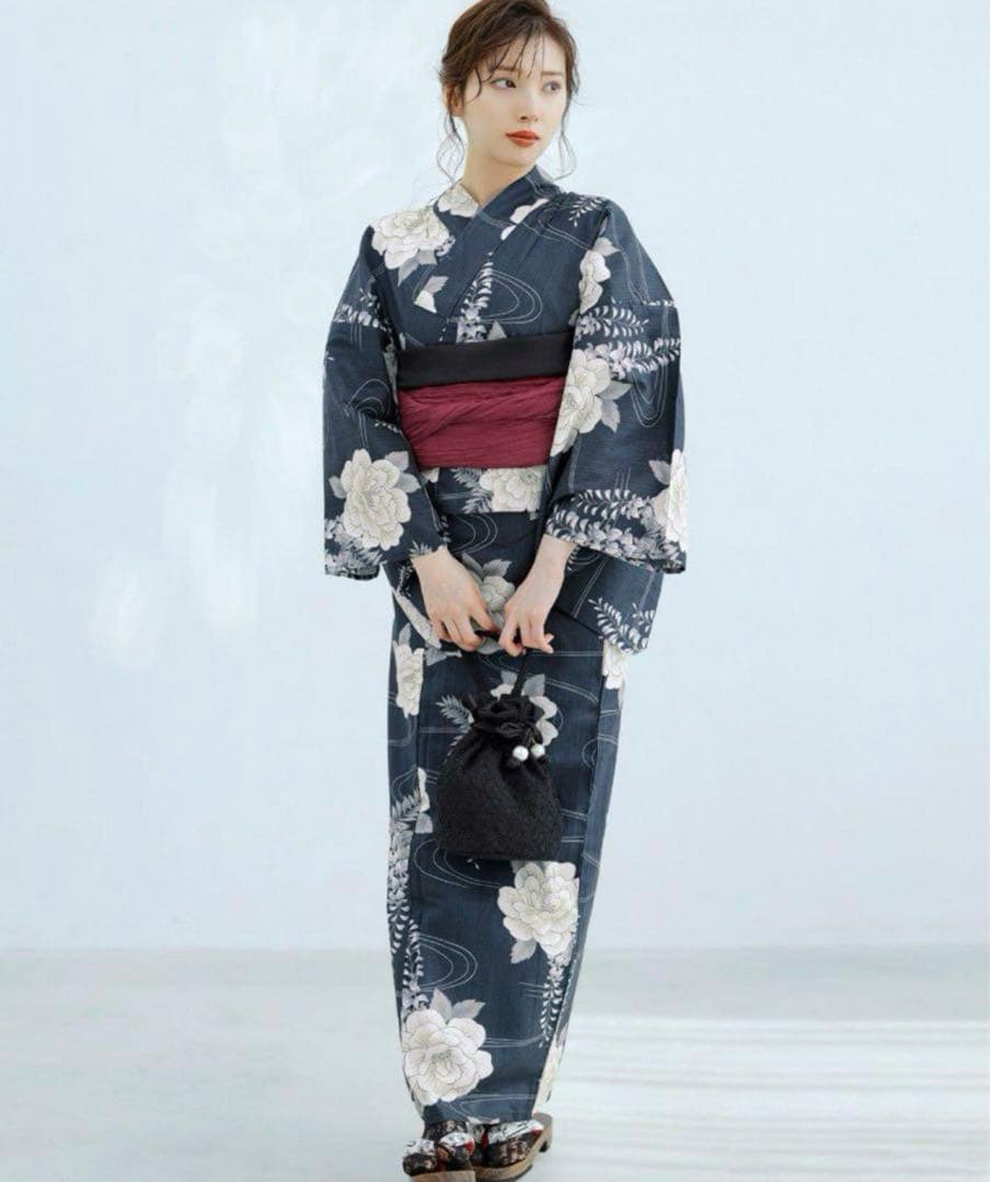 Dita 浴衣　凪の藤ながれ