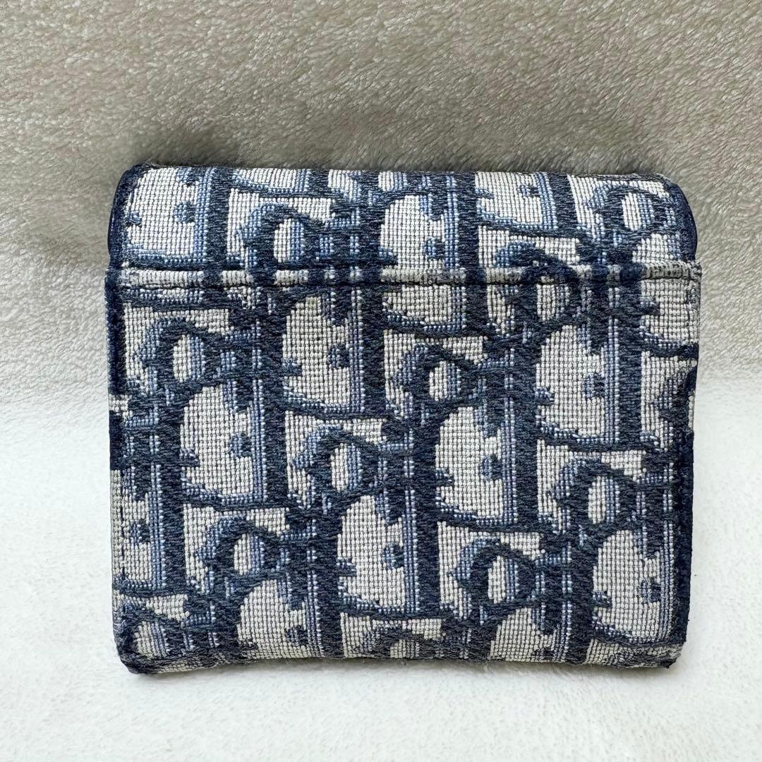 Christian Dior 三つ折り財布 サドル ロータスウォレットトロッター