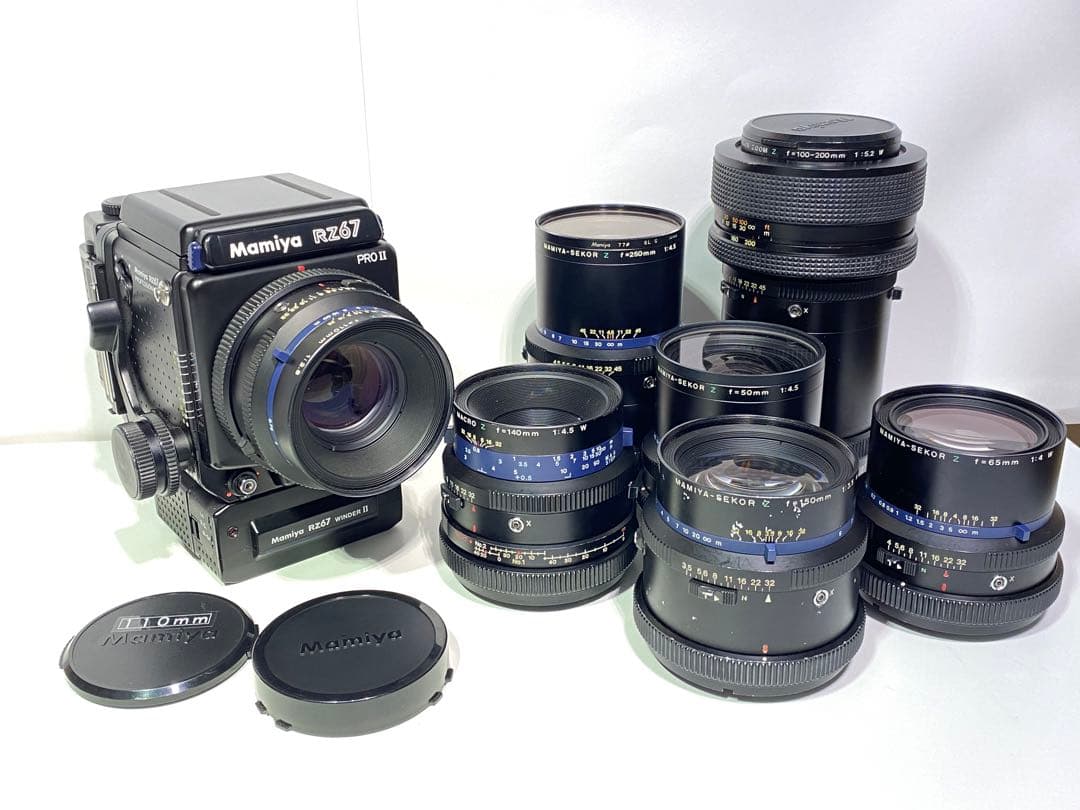 フィルムカメラ Mamiya RZ67 PRO II SEKOR Z 110mm f/2.8 W
