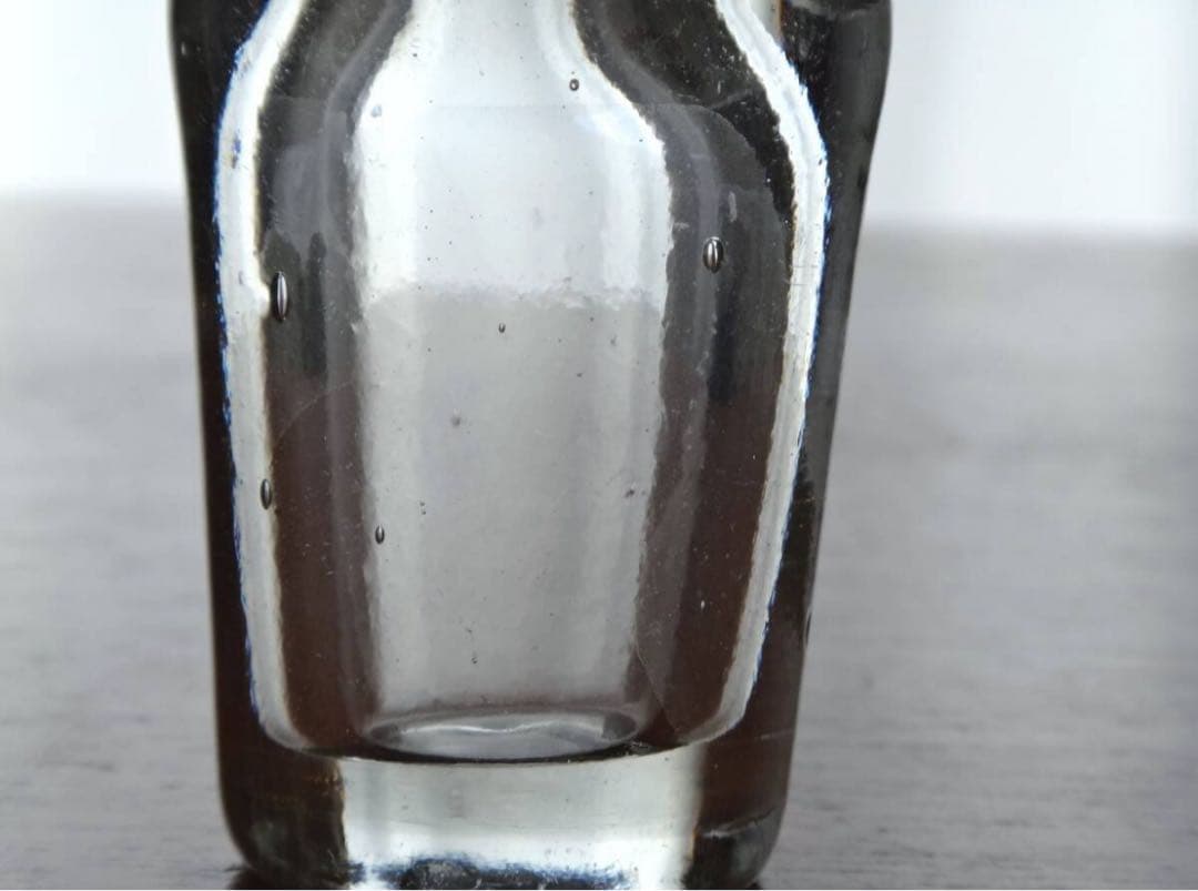 1800年代　古いワイン樽のガラス栓　フランス　手吹きガラス◆）アンティーク B