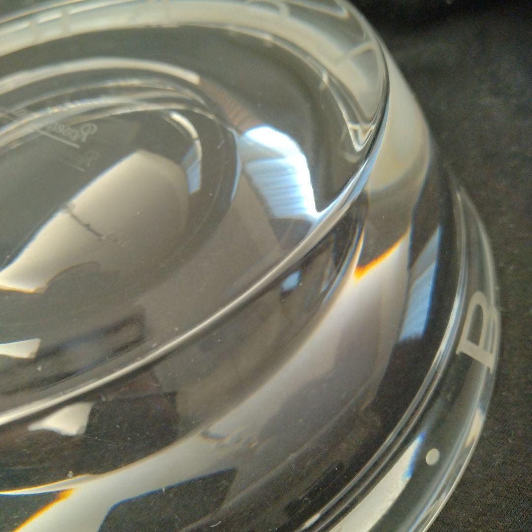 ブルガリクリスタル灰皿　小物入れ　未使用品