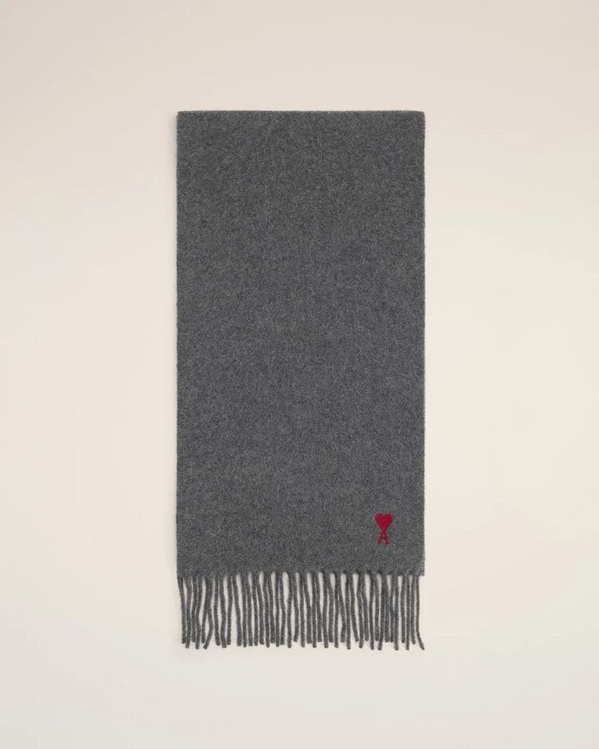 アミパリス マフラー グレー