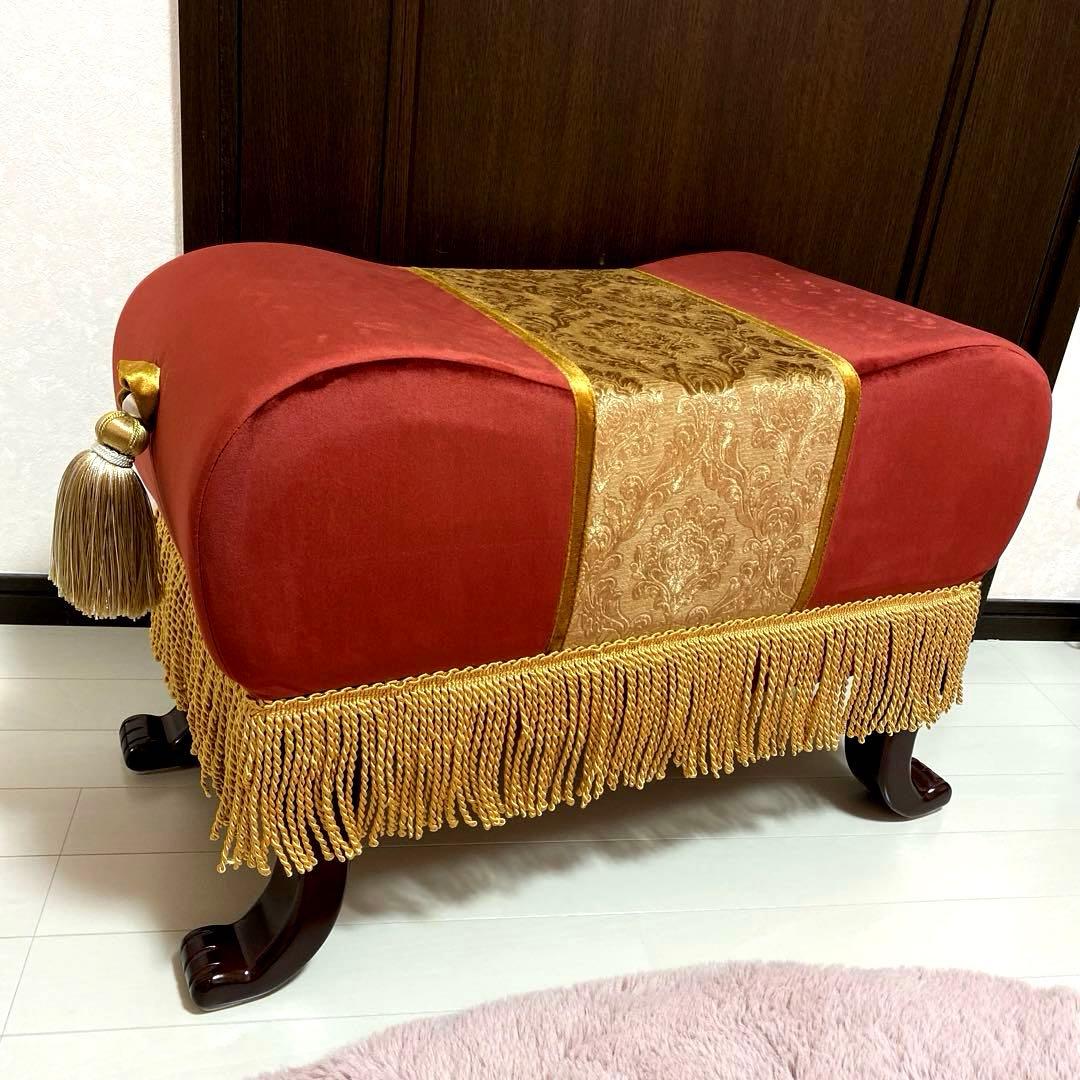 Francfranc フランフラン　美女と野獣　サルタン　ベル　スツール　レア