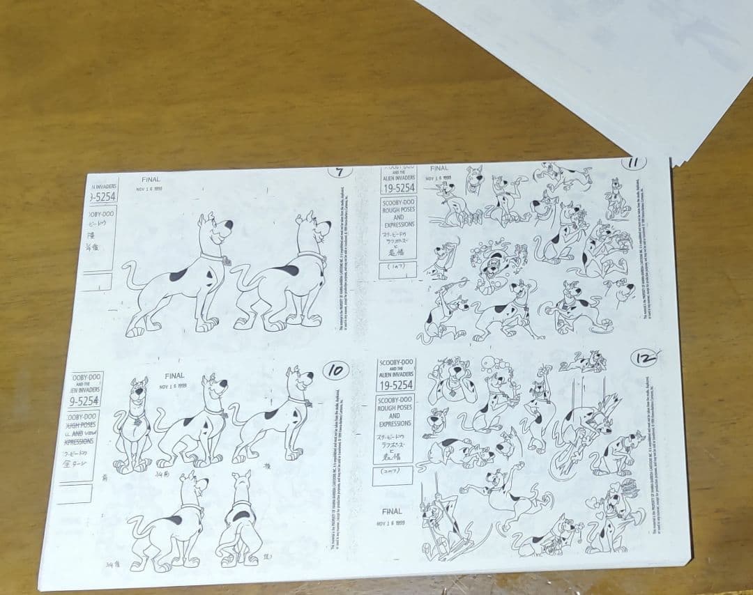 スクービードゥー　設定資料