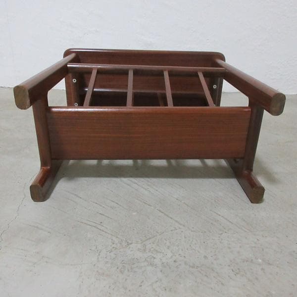 イギリス ビンテージ 家具 マガジンラック 新聞入れ 収納 英国 6087e