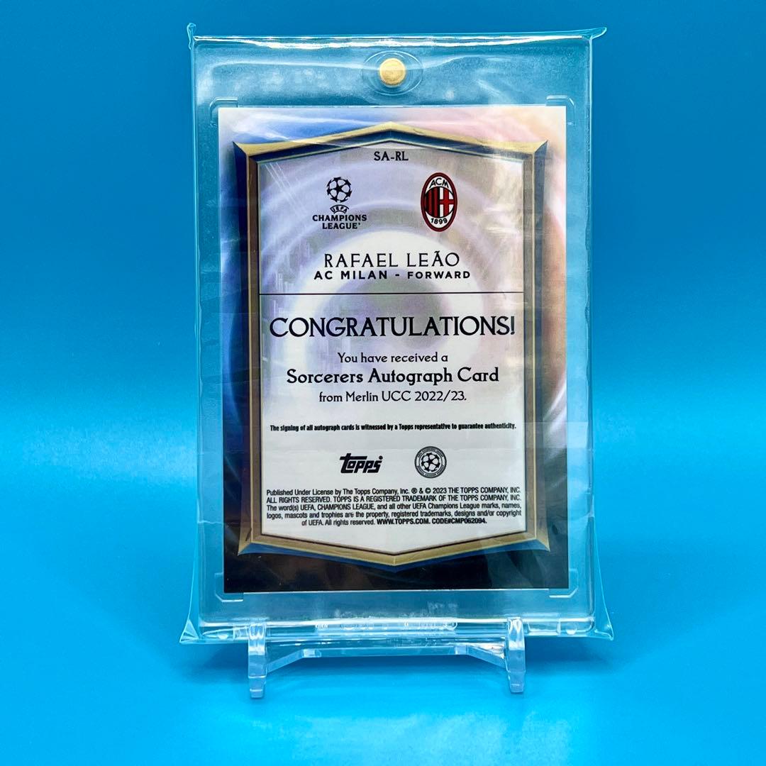 22-23 Topps Merlin LEAO 直筆サイン 世界50枚限定