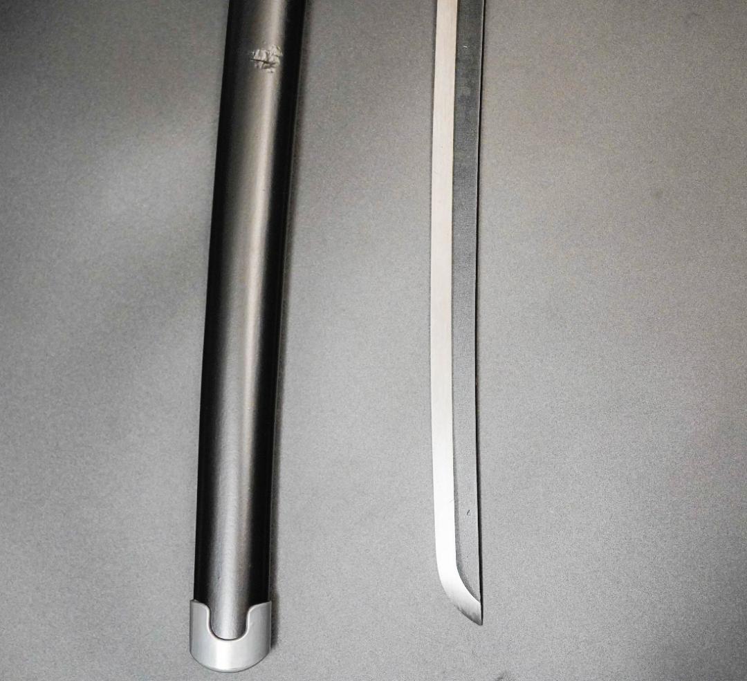 炭次郎　日輪刀　コスプレ　金属　刀　剣　鍔放射　国内100cm 【残3】