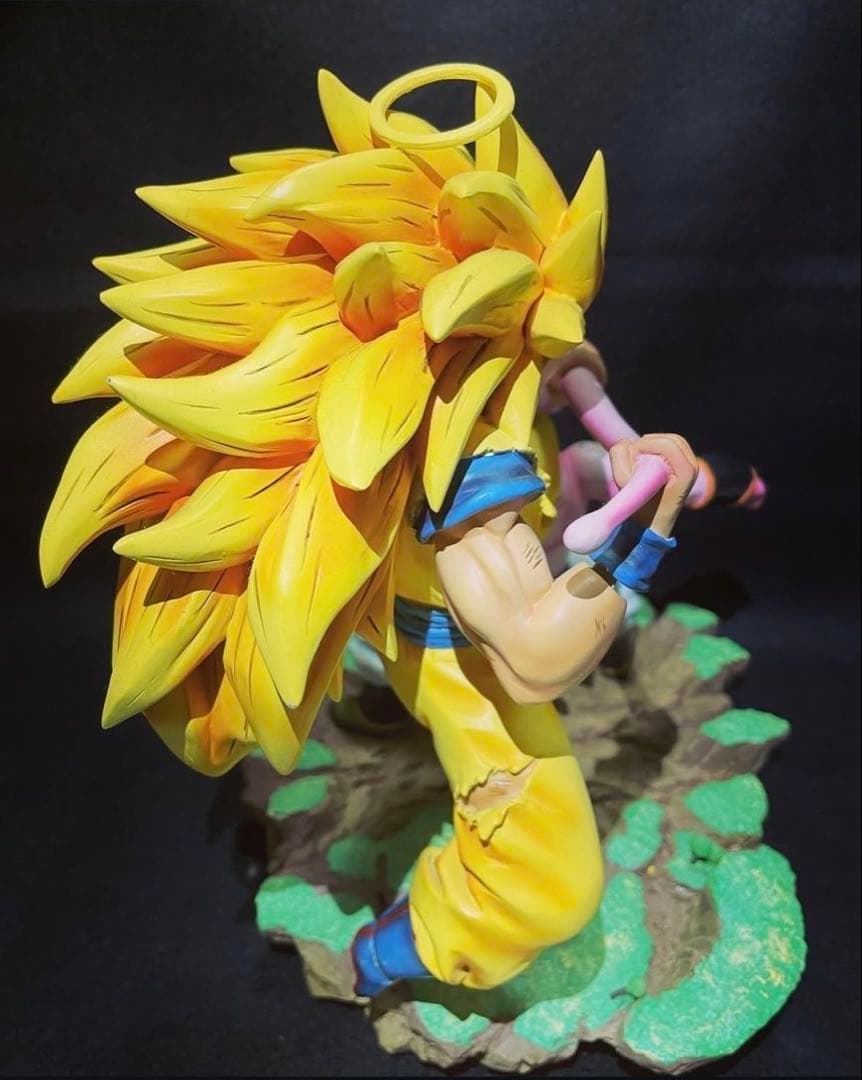 ドラゴンボール　ガレージキット　悟空3VSブウ