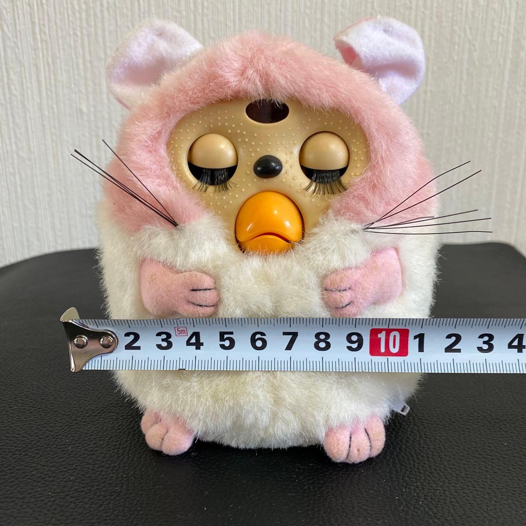 レア希少⭐️トンクリtonkuriファービーピンク白papara Furby昭和