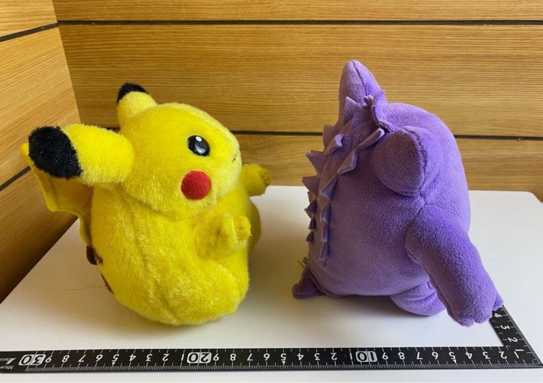 赤タグ　TOMY 初期 ピカチュウ ぬいぐるみ 初代　当時物 ゲンガー