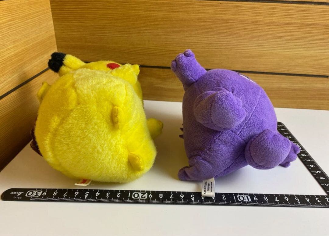 赤タグ　TOMY 初期 ピカチュウ ぬいぐるみ 初代　当時物 ゲンガー