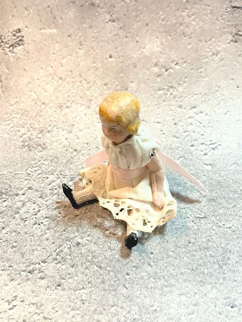 ドイツ　アンティーク　ビスクドール　アルプスの少女ハイジとユキちゃん　最終価格