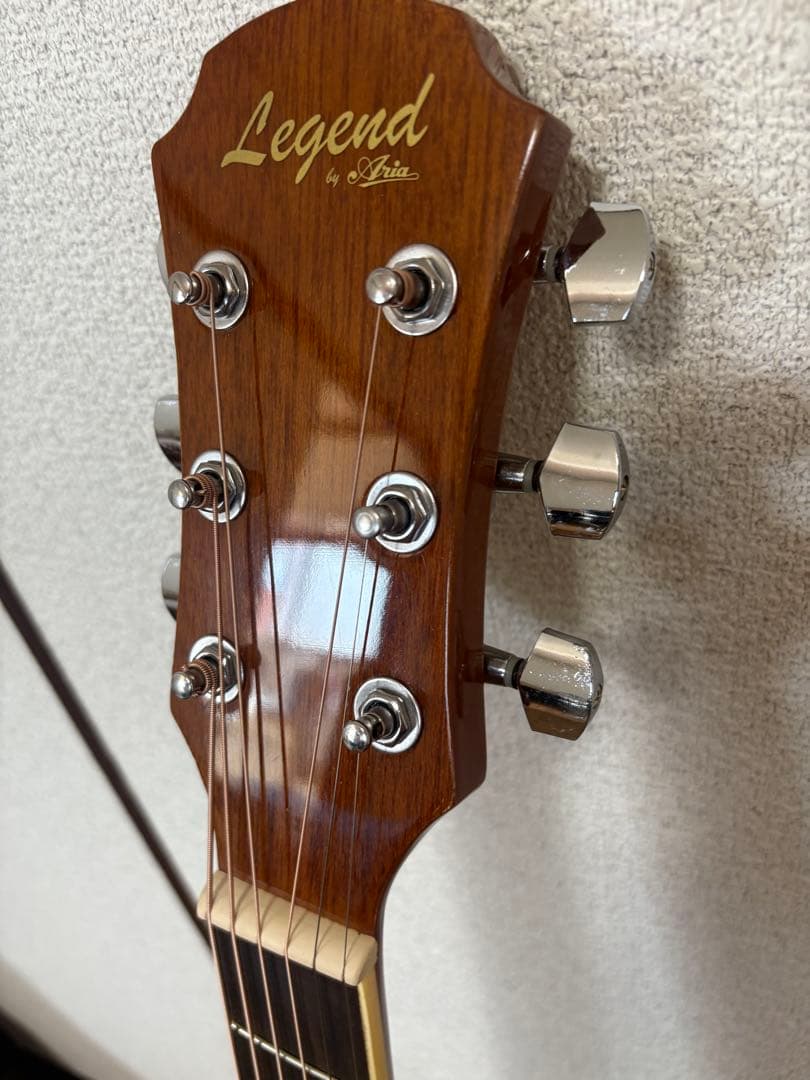 Legend アコースティックギター レッド/ブラック