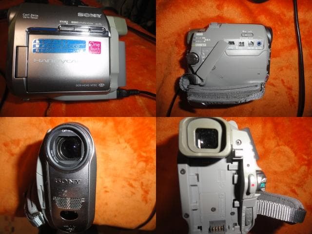 動作品◆miniDVカメラ◆SONY DCR-HC４０　付属品多数
