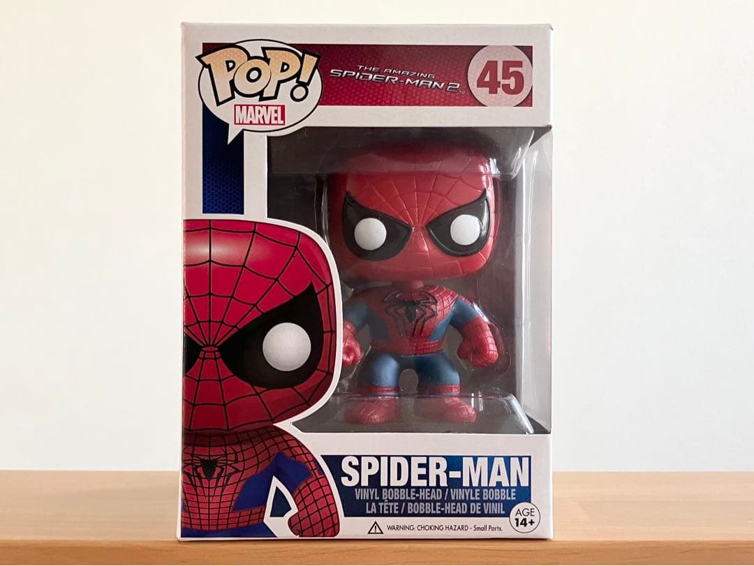 Funko ファンコ POP No.45 アメイジング・スパイダーマン2 ソフビ