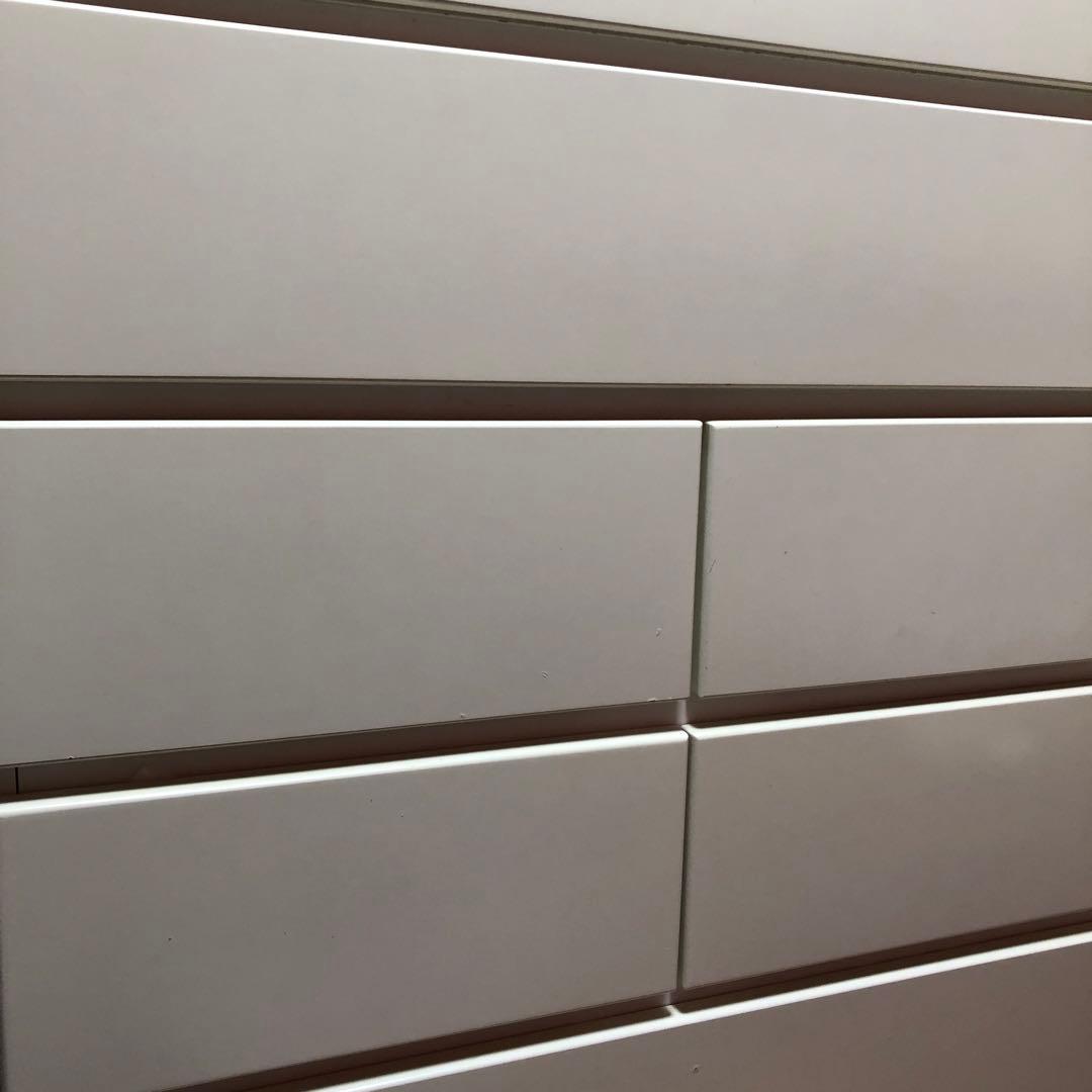 タンス 幅750mm 白タンス　6段