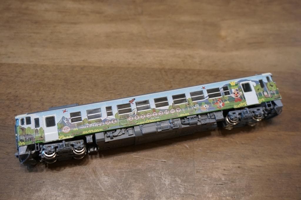 ＴＯＭＩＸ キハ40　2085　只見線　ユネスコエコパーク　ラッピング車　Ｍ車