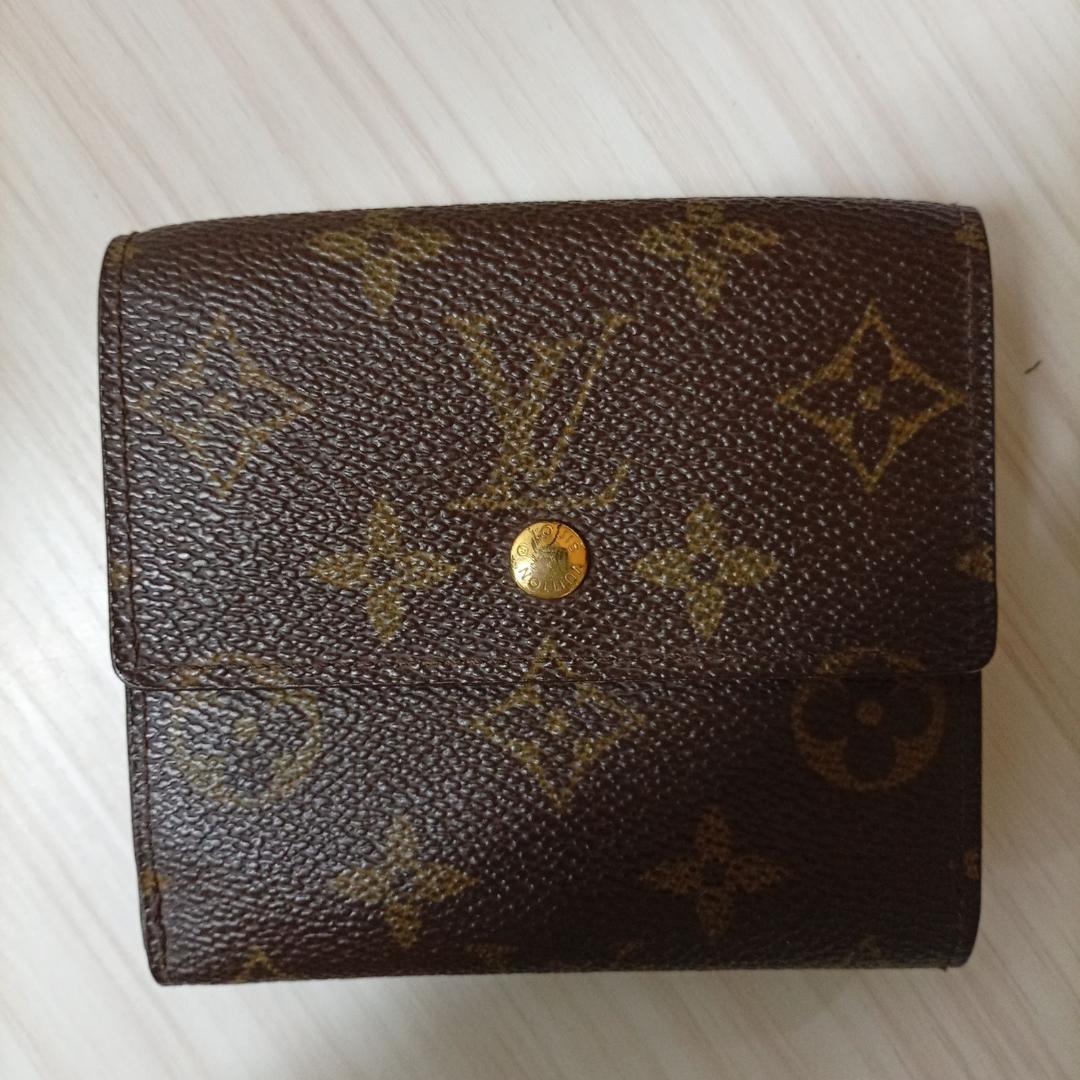 L0105-17　Louis Vuitton モノグラム 三つ折り財布